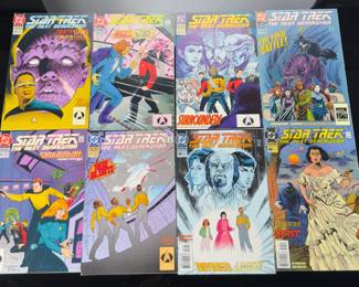Star Trek The Next Generation DC Comics Lot of 8 (1990s) - High Grade