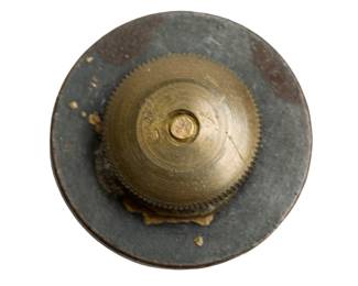 Original WWI US Army 15th Infantry Regiment Company H Collar Disc China Station Infantry Screw-Back