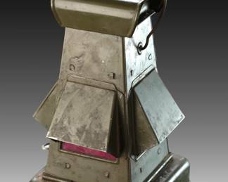 WWII British Military Collapsible Field Lantern / Tommy Cooker - Ministry of Supply