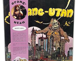Orang-Utan Self-Titled LP Heavy Psych Proto-Metal WHITE VINYL SEALED Akarma