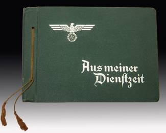 WWII German Pioneer's Photo Album: Superbly Captioned Record of the 1940 Blitzkrieg, Meuse River Crossing, & Occupation of Paris