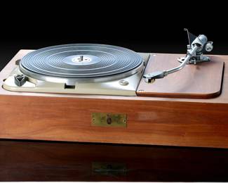 Iconic Thorens TD-124 Turntable w/ SME 3012 12" Tonearm in Custom Plinth | Vintage Audiophile