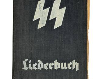 WWII German SS-Liederbuch (Songbook) - RARE Rasse- und Siedlungshauptamt (RuSHA) Edition - Ex-Boston Public Library Provenance