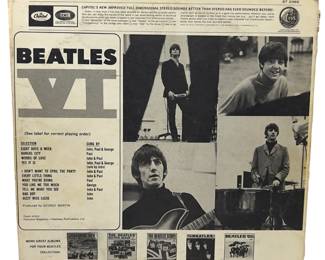 Beatles VI Capitol ST-2998 Original 1965 US LP Vinyl Record Album Stereo