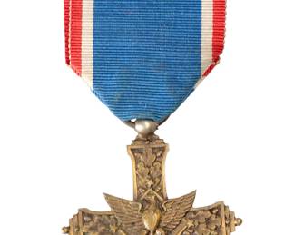 Original WWI Era U.S. Army Distinguished Service Cross (DSC) Valor Medal