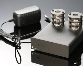 Pro-Ject Tube Box S Vacuum Tube Phono Preamplifier for MM/MC Cartridges