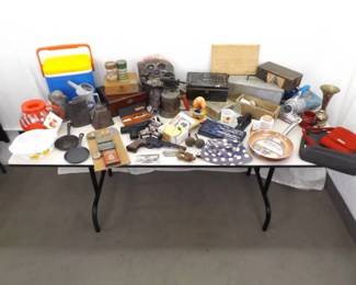 Large Lot of Antiques and Misc Collectibles
