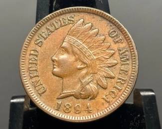 1894 Indian Head Penny XF Grade
