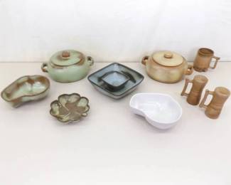 Lot of MINT Condition Frankoma Pottery Services
