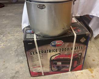 New in box 2000 watt generator 