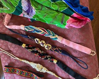 Fun vintage ladies belts 