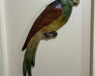Chalkware parrot