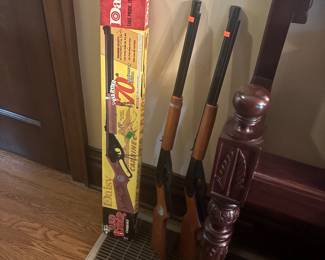 Daisy BB guns you’ll shootvyour eye out kid!