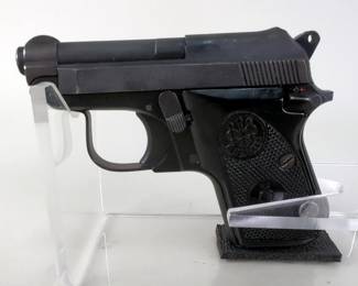 Beretta 950BS .25 Auto Pistol SN# BU28382V, Leather Holster