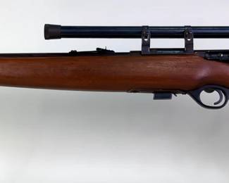 O.F. Mossberg & Sons 42M(b) .22 SLLR Bolt Action Rifle SN# Not Found, Mossberg No. 8 Mount with Mossberg No. M4 4 Power Scope 