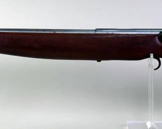 O.F. Mossberg & Sons 42MB(a) .22 SLLR Bolt Action Rifle SN# 34675, Marked United States Property, Believed To Be Multiple Source Gun, British Proofs On Bbl, Rear Peep Sight 