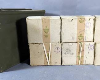 .303 British Ammo, Approx 192 Rds, Contents Of Metal Ammo Can, 7" x 11" x 4"