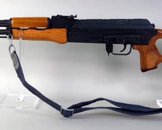 Romania Romtehnica / Cugir/ Interordnance Of America AK 7.62x39mm Rifle SN# WUM 1-2667, Canvas Sling