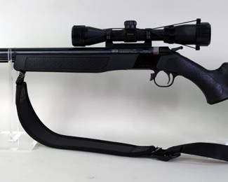 CVA Wolf .50 Cal Black Powder Rifle SN# Not Found, Bushnell Banner Scope, RedHead Padded Sling