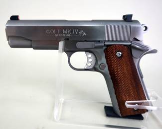 Colt Combat Commander MK IV Series 80 .45 Auto Pistol SN# FC35125, No Mag, In Hard Case