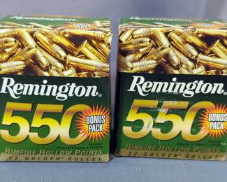 Remington 22lr Golden Bullet Ammo, Approx 1100 Rounds