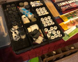 acrylic paints