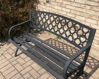 outdoor bench