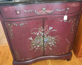 Marble top buffet