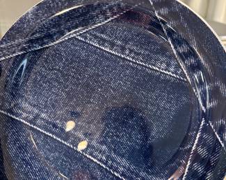 Quadrifoglio Denim Plates. Made in Italy. 