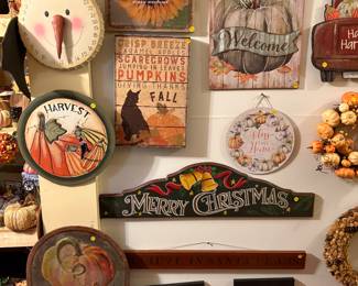 Wonderful seasonal signs
