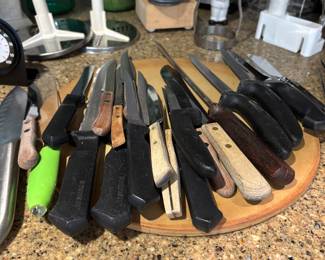Knives - German, French, various brands