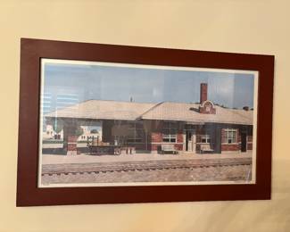 Dana Forrester Independence Depot - Local Artist.  Former Art Teacher Ft Osage School System. Numbered and signed. 145/700