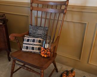 Oak Arm chair with "Mouse Ears".