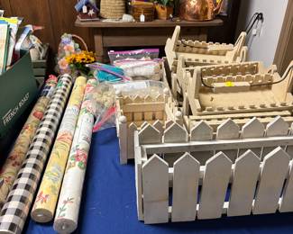 Craft room is outstanding extends into workshop area