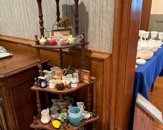 Corner Curio Shelf
