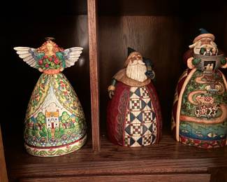 Jim Shore Angel and Santas