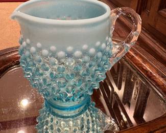 Fenton Hobnail Creamer/pitcher