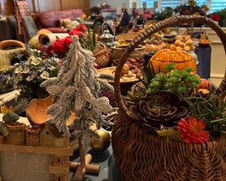 You will be amazed at the quality and quanity of decor for all seasons, eras and styles.