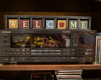 Pioneer Receiver, CD's of all Genres