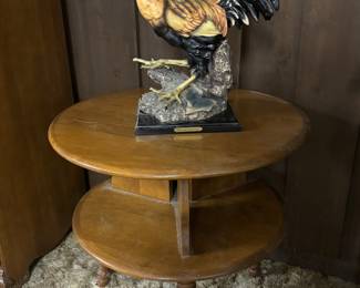 Maple Tiered EA Traditional Table.  Stately Rooster (measurements to follow)