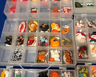 Hallmark vintage pins, ornaments and seasonal.  Amazing collection individually priced.