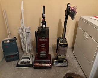 Cannister and upright Vacuums