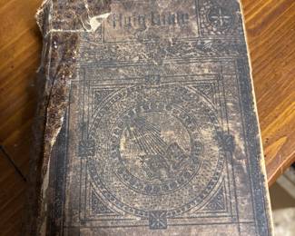 Early 1800's Family Holy Bible - fair condition