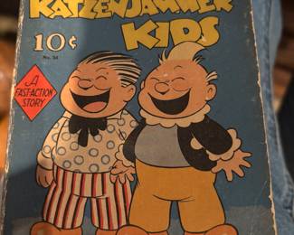 "The Katzenjammer Kids" and more rare books in good condition.
