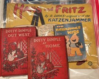 "Hans and Fritz by R. Dirks - originator of the Katzen Jammer Kds, "Adventures of Hawkshaw"