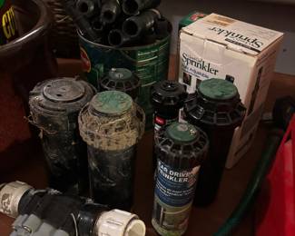 Sprinkler Valves and connectors
