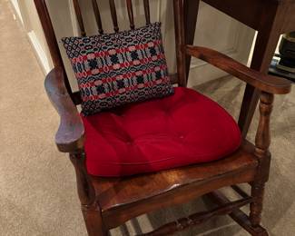 Love This early 1900's rocker. Excellent condition.