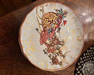 William Sonoma Christmas Plates