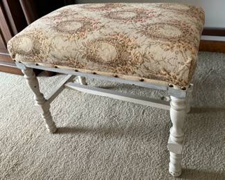 Vintage vanity stool