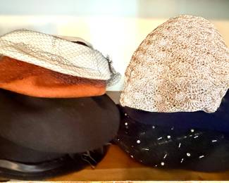 Vintage women's hats